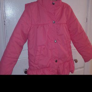 Girls Pink Winter Jacket